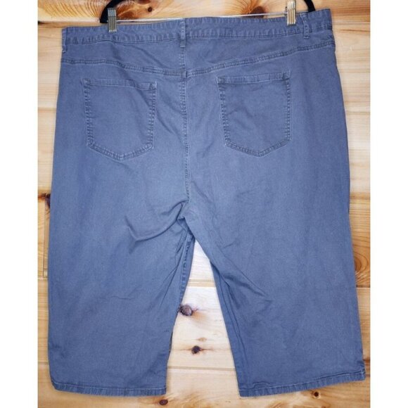 Gloria Vanderbilt Womens Capri Size 24 Brown Solid Amanda Capri Jeans - Picture 12 of 13